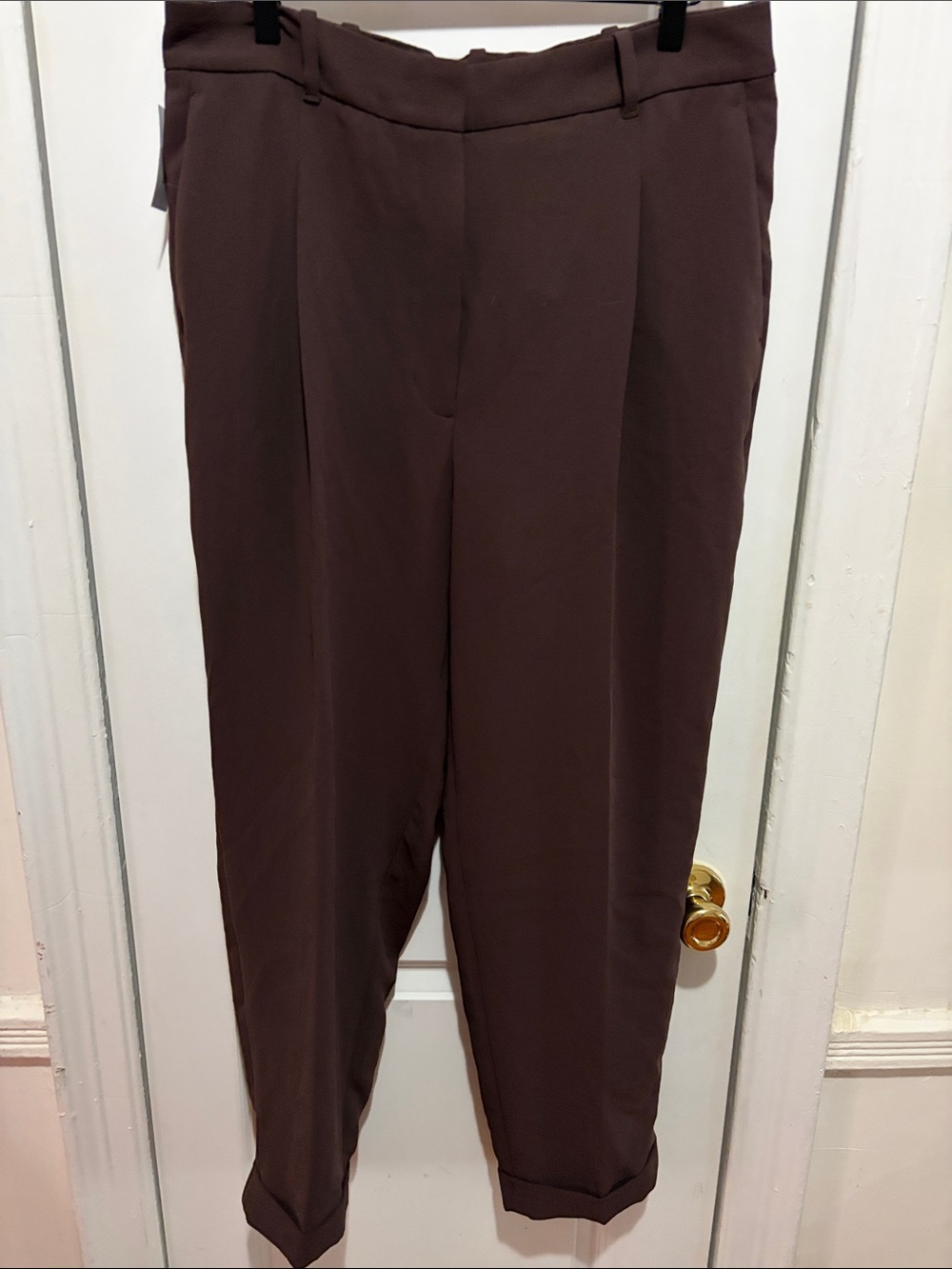 Aritzia Wilfred Dashwood Pant, Rich Mocha Brown